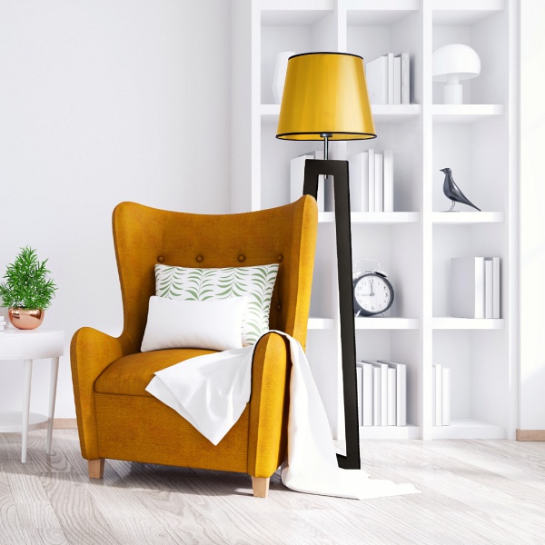 Lampa Nowoczesna  podłogowa KOS MIRROR  Lysne