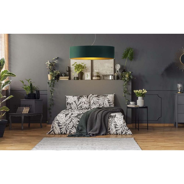 Lampa wisząca do jadalni PORTO GOLD fi - 100 cm   Lysne