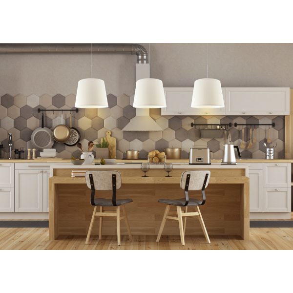 Lampa wisząca do kuchni nad stół SARI - kolor brązowy  Lysne