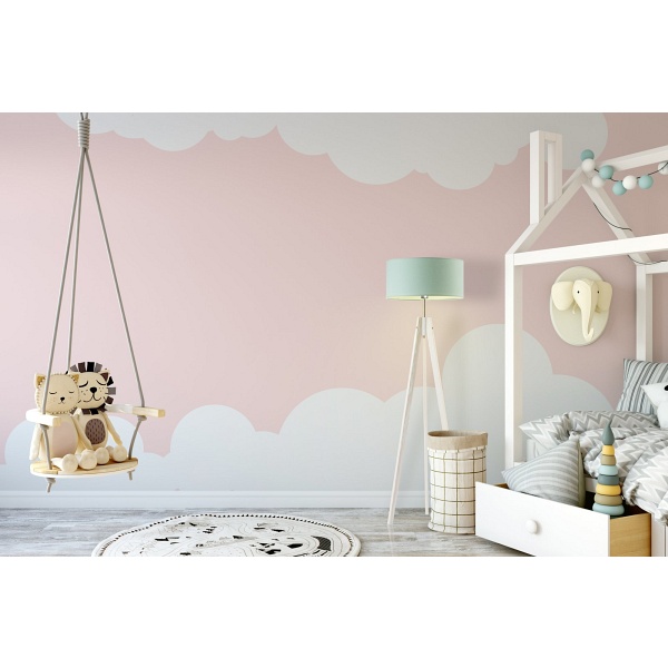 Lampa Drewniana  do pokoju dziecka HAITI  Lysne