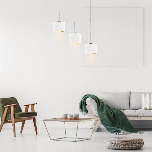 Żyrandol do salonu MICHIGAN GOLD  Lysne