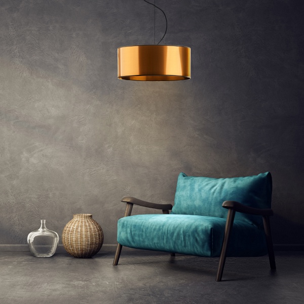 Zwis Nowoczesny  HAJFA MIRROR fi - 40 cm   Lysne