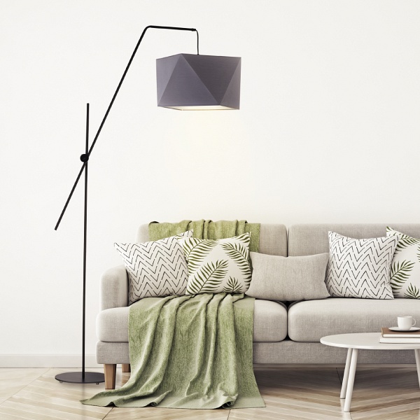 Lampa podłogowa do salonu TOLEDO  Lysne