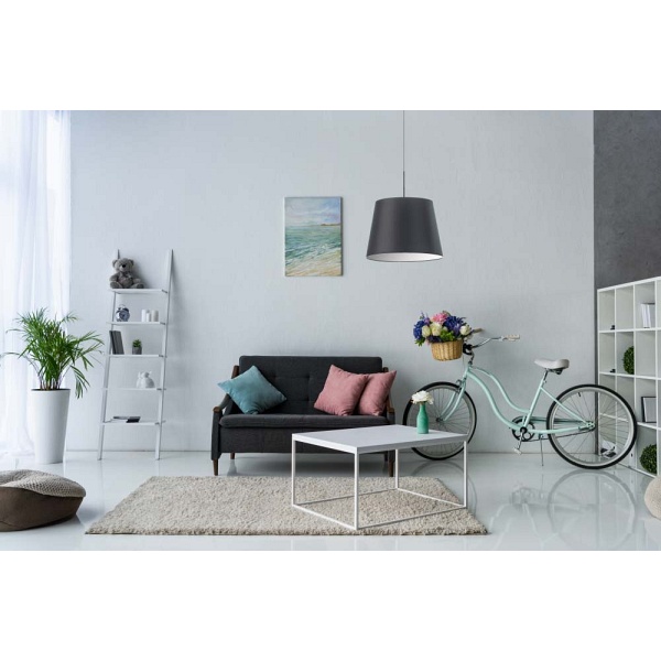 Lampa wisząca SARI - kolor musztardowy  Lysne