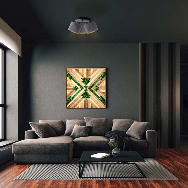 Plafoniera MINORKA GOLD  Lysne