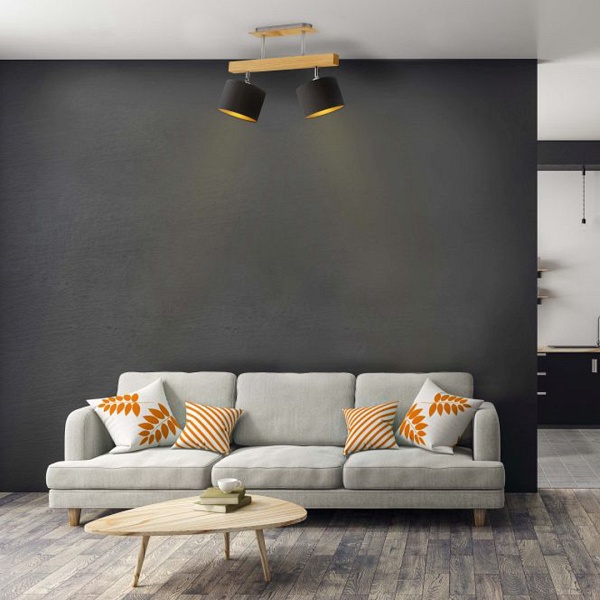 Lampa Nowoczesna  sufitowa EPIR GOLD  Lysne