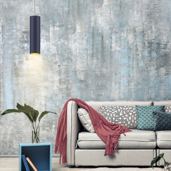 Lampa wisząca do salonu BEJRUT GOLD  Lysne