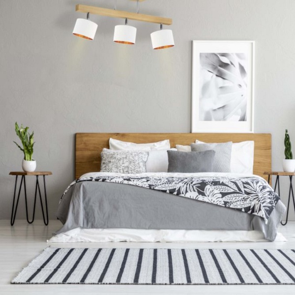 Żyrandol do sypialni HOLLYWOOD GOLD  Lysne