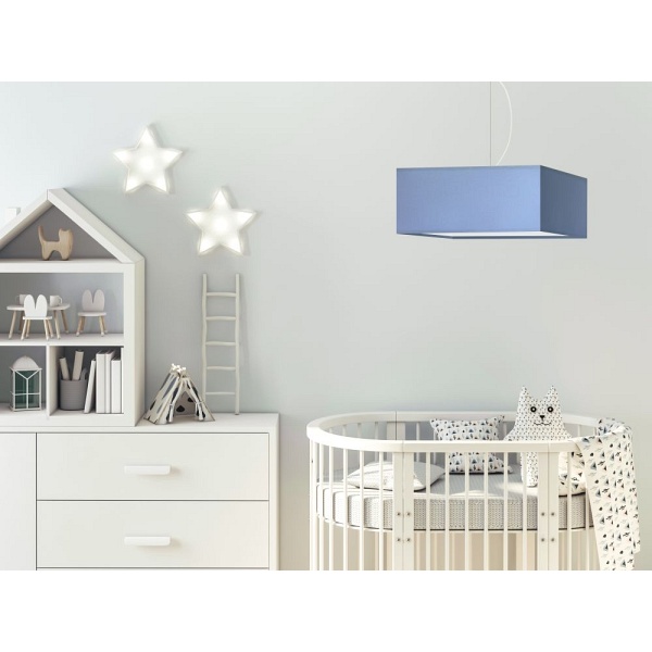 Żyrandol Nowoczesny żyrandol dziecięcy SANGRIA - kolor miętowy  Lysne