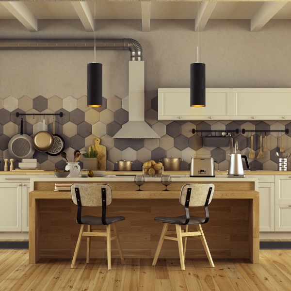 Żyrandol do jadalni ELBA GOLD  Lysne