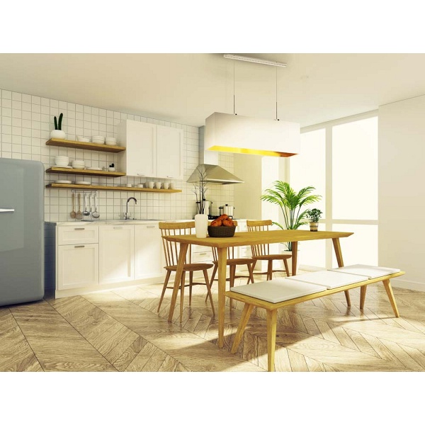 Żyrandol do kuchni MILOS GOLD  Lysne