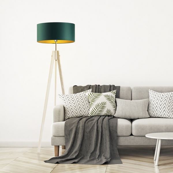 Lampa Nowoczesna  stojąca HAITI GOLD  Lysne