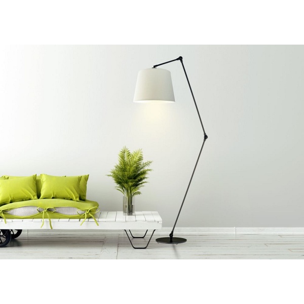 Lampa stojąca do czytania z regulacją światła MANILA  Lysne