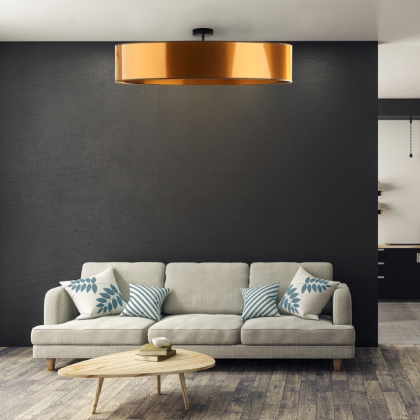 Plafon Nowoczesny  do salonu GRENADA MIRROR fi - 100 cm  Lysne