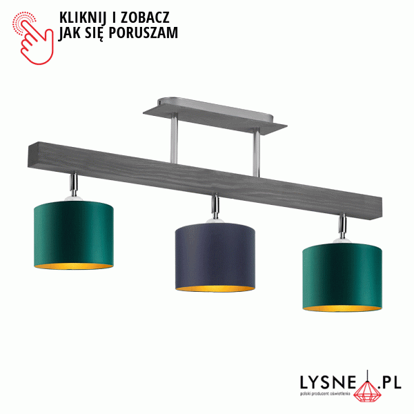 Plafon HOLLYWOOD GOLD  Lysne