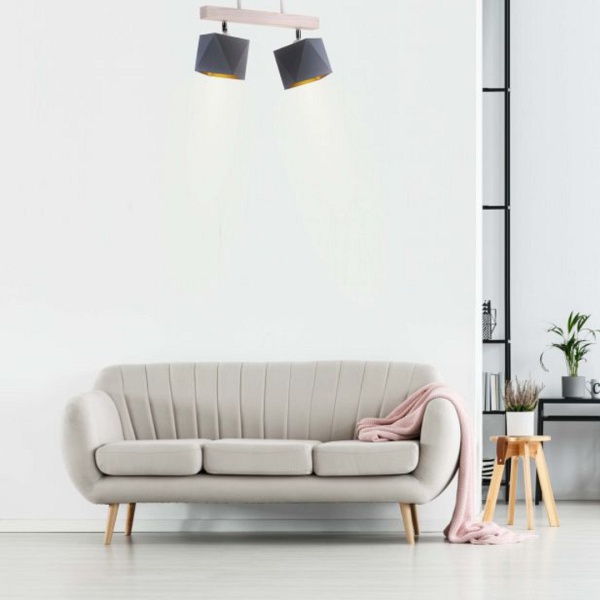 Lampa Nowoczesna  sufitowa ASTIR GOLD  Lysne