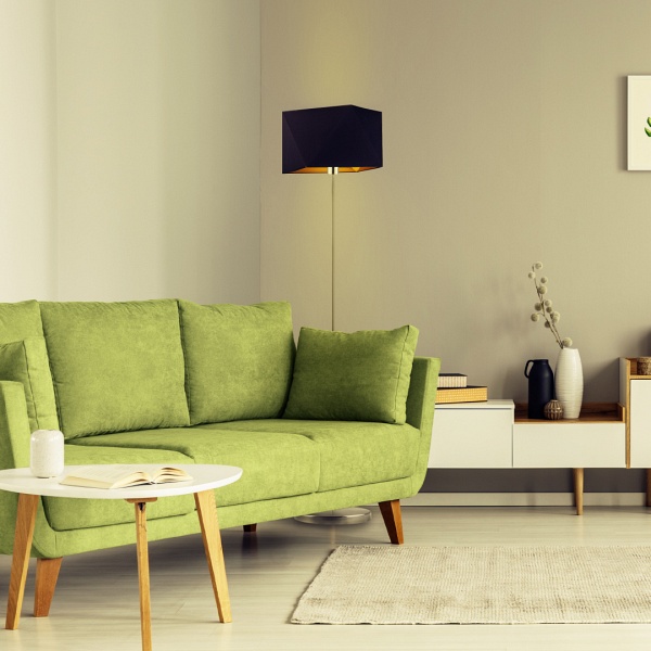 Lampa podłogowa FIDŻI GOLD  Lysne