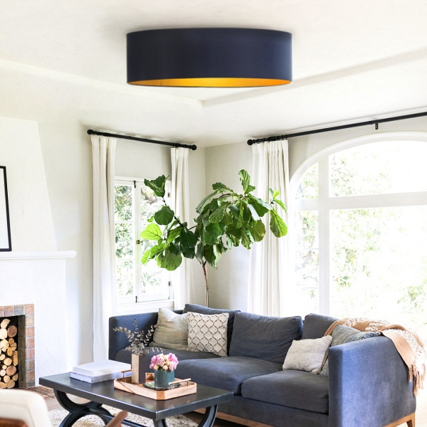 Lampa Nowoczesna  sufitowa MEDINA GOLD fi - 80 cm  Lysne