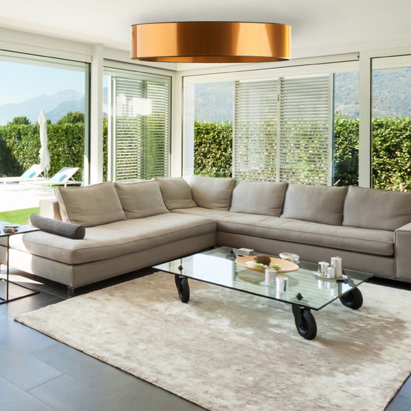 Plafon do salonu MEDINA MIRROR fi - 100 cm  Lysne