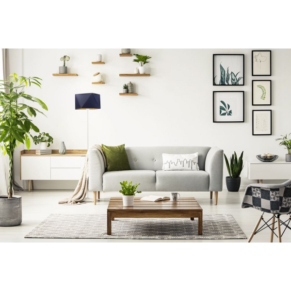 Oświetlenie podłogowe do salonu ANKARA GOLD  Lysne