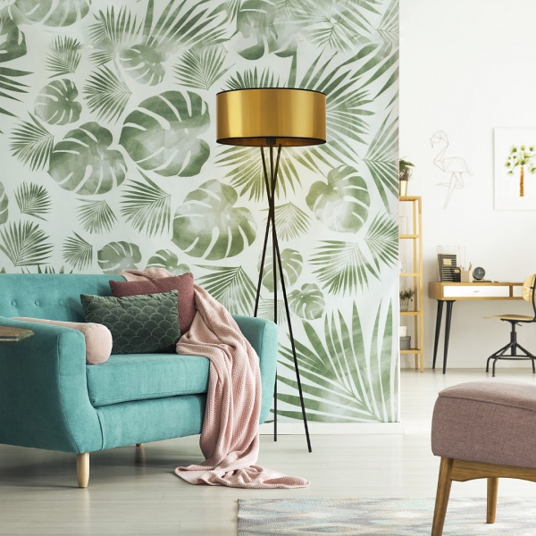 Lampa podłogowa na trzech nogach PARYŻ MIRROR  Lysne