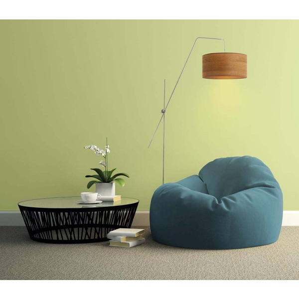 Lampa Srebrna  stojąca BILBAO ECO  Lysne