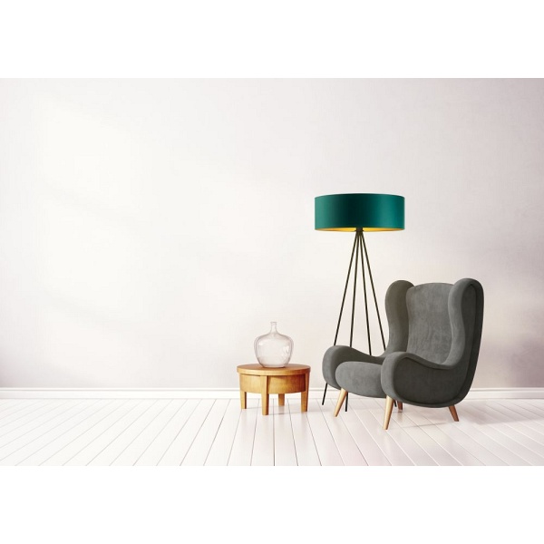 Lampa stojąca do sypialni IBIZA GOLD  Lysne