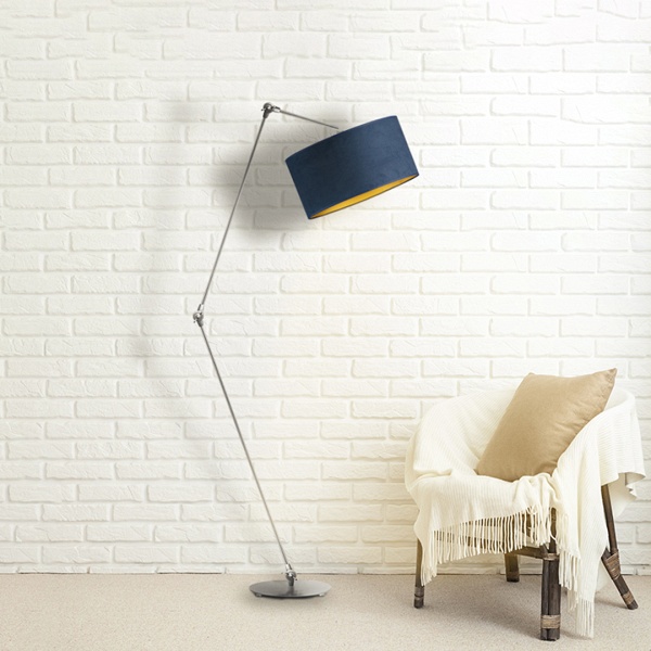 Lampa Nowoczesna  podłogowa BARI VELUR  Lysne