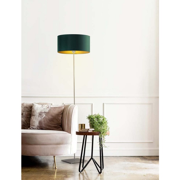 Lampa podłogowa do salonu SOFIA GOLD  Lysne