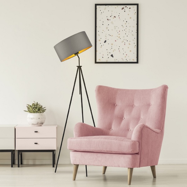 Oświetlenie podłogowe MALMO GOLD  Lysne