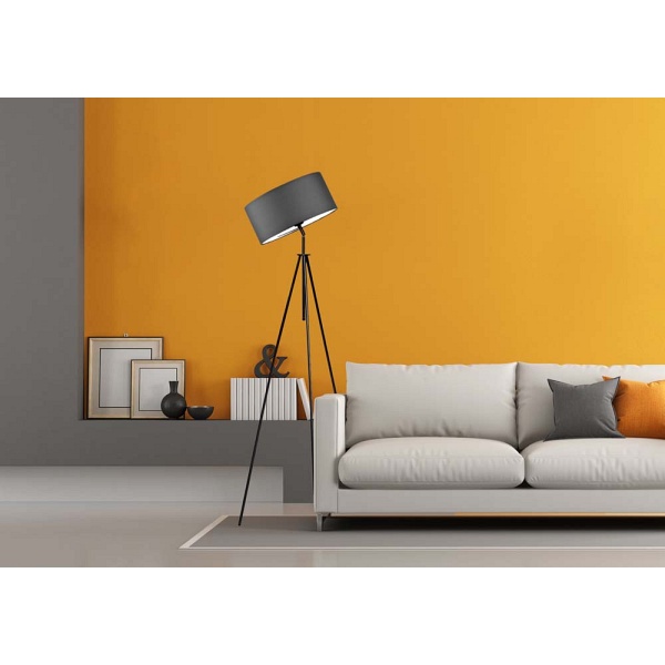 Lampa podłogowa w loftowym stylu MALMO  Lysne