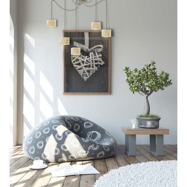 Lampa wisząca do salonu KANO D5  Lysne