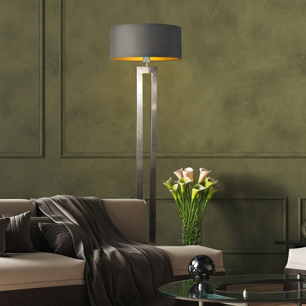 Lampa podłogowa KALIFORNIA GOLD  Lysne