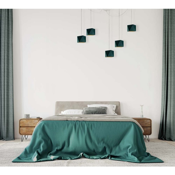 Lampa wisząca z regulacją wysokości KANO D5 GOLD  Lysne