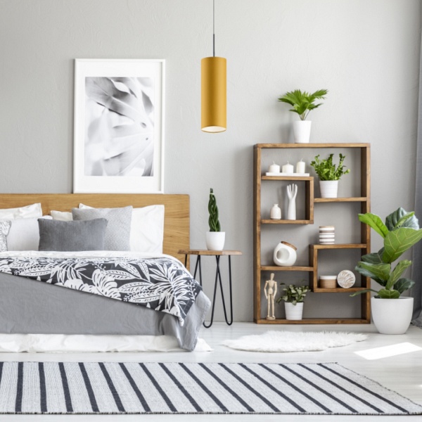 Lampa Nowoczesna  wisząca do salonu KOBE GOLD  Lysne