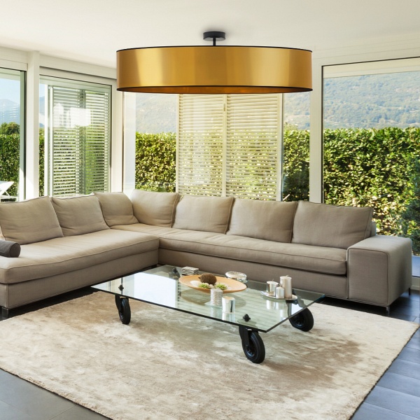 Plafon Nowoczesny  sufitowy GRENADA MIRROR fi - 100 cm  Lysne