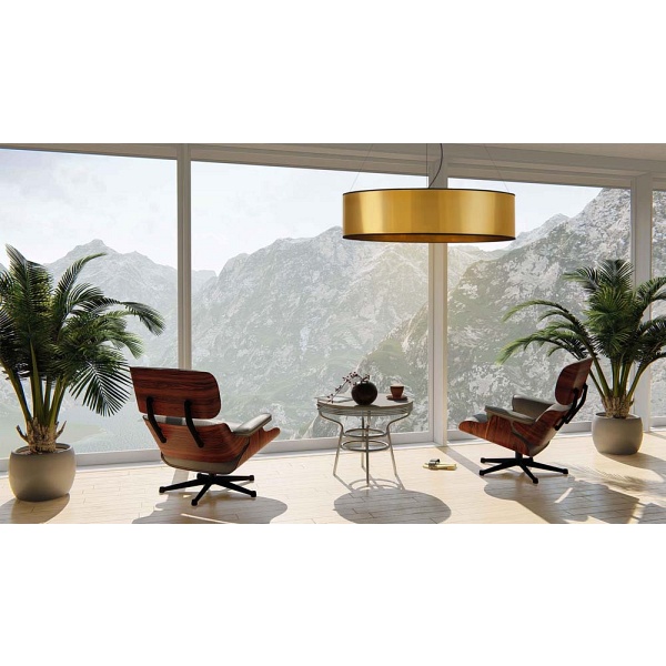 Zwis Nowoczesny  PORTO MIRROR fi - 80 cm   Lysne