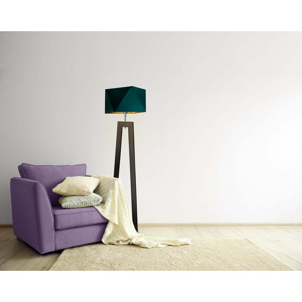 Lampa stojąca do salonu BAKU GOLD  Lysne