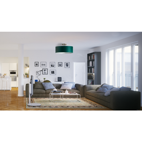 Plafon sufitowy WENECJA fi - 40 cm - kolor biały  Lysne