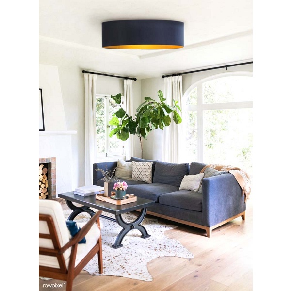 Lampa Nowoczesna  sufitowa MEDINA GOLD fi - 80 cm  Lysne