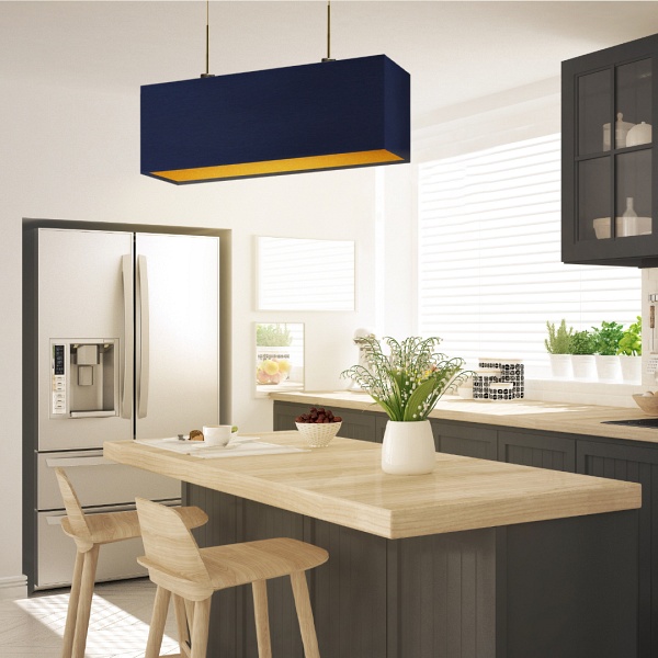 Żyrandol kuchenny MILOS GOLD  Lysne