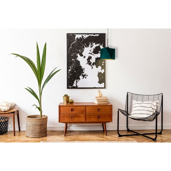 Zwis Nowoczesny  SALLO GOLD  Lysne