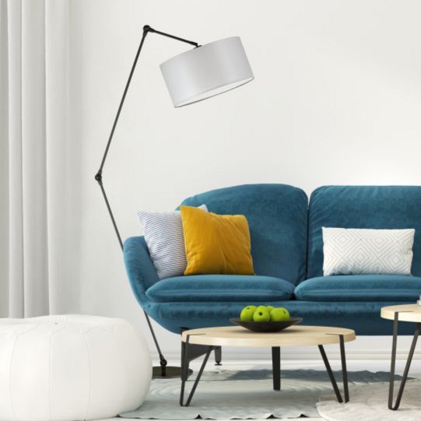 Lampa podłogowa do salonu BARI  Lysne