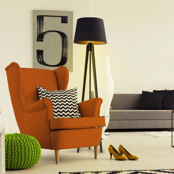 Lampa Nowoczesna  podłogowa CURACAO GOLD  Lysne