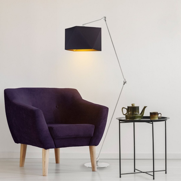 Lampa Nowoczesna  podłogowa OSAKA GOLD  Lysne