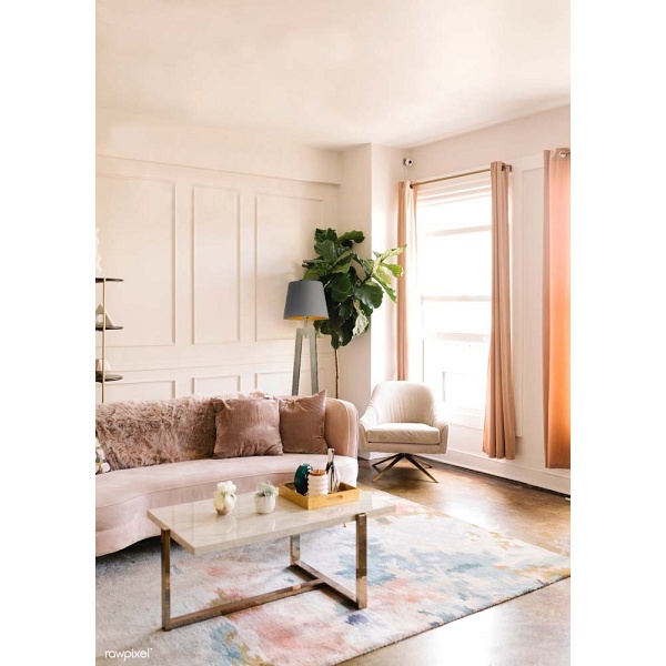 Lampa podłogowa KOS GOLD  Lysne