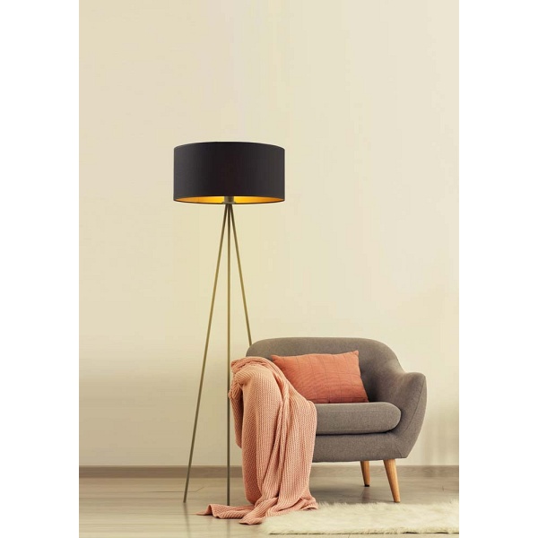 Lampa stojąca do sypialni SEWILLA GOLD  Lysne