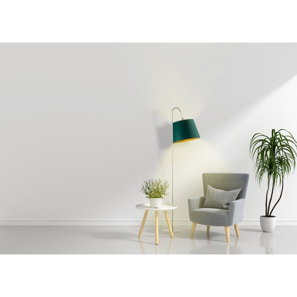 Designerskie oświetlenie podłogowe TALLIN GOLD  Lysne