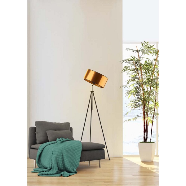 Lampa podłogowa na trzech nogach MALMO MIRROR  Lysne