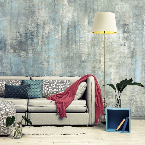 Lampa stojąca LIZBONA GOLD  Lysne